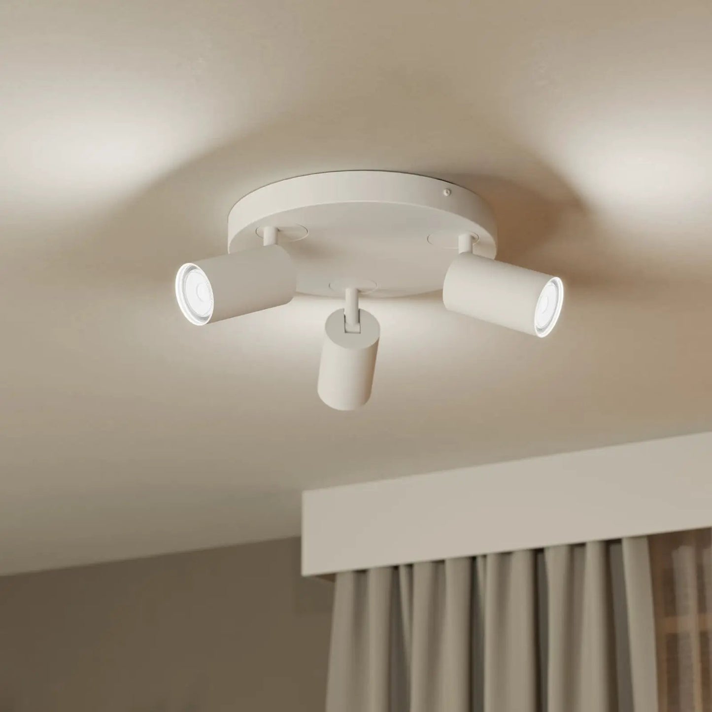EGLO connect Telimbela-Z downlight 3-bulb, white