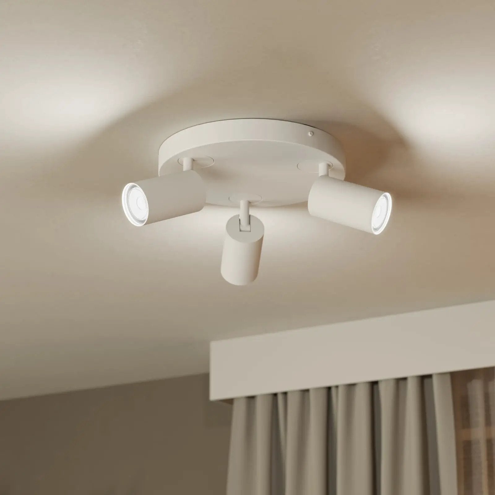 EGLO connect Telimbela-Z downlight 3-bulb, white