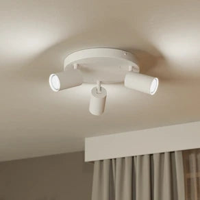 EGLO connect Telimbela-Z downlight 3-bulb, white