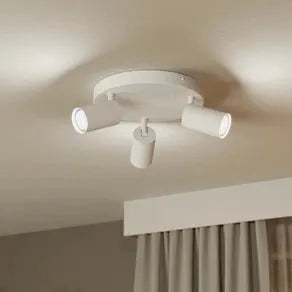 EGLO connect Telimbela-Z downlight 3-bulb, white