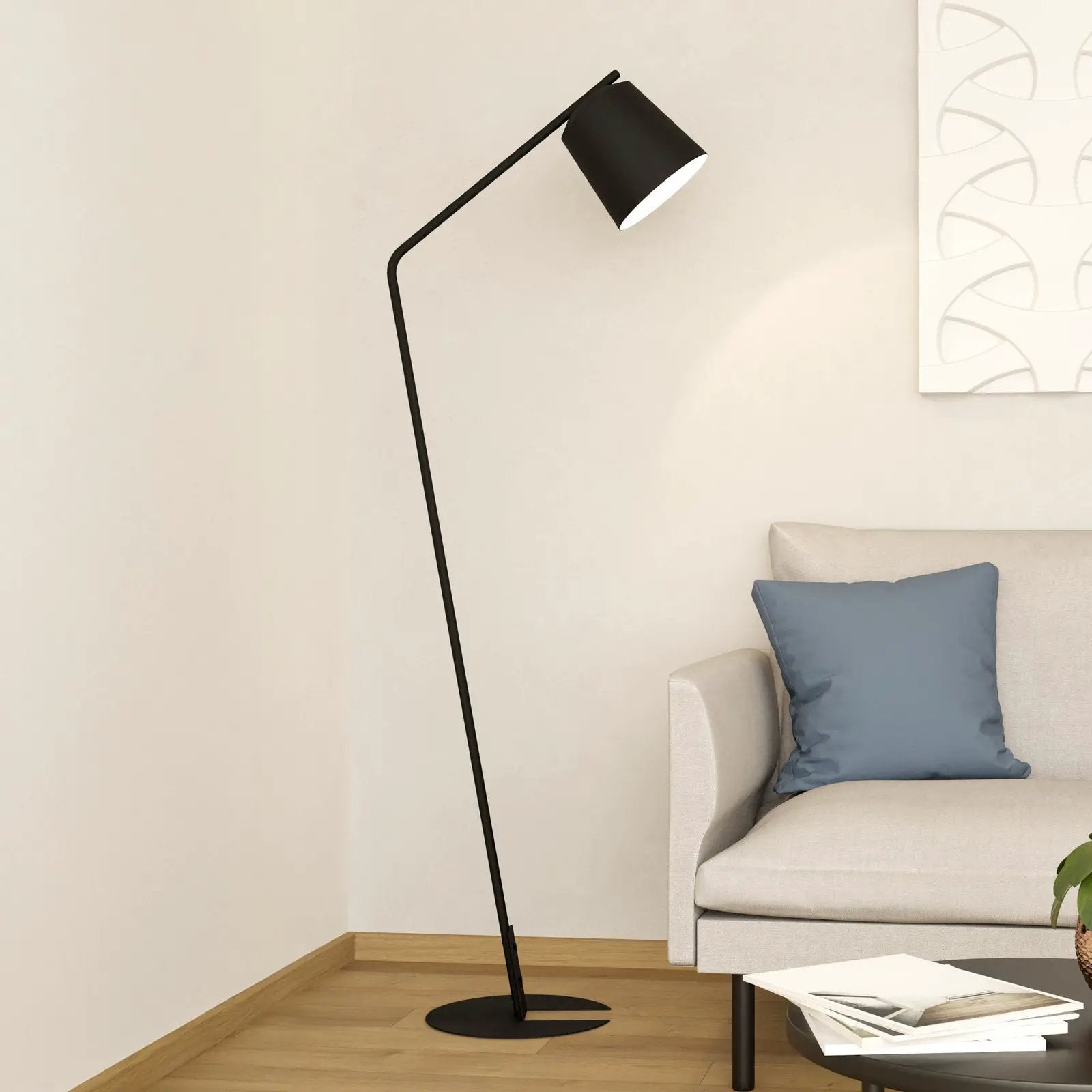 Oneda floor lamp made of steel