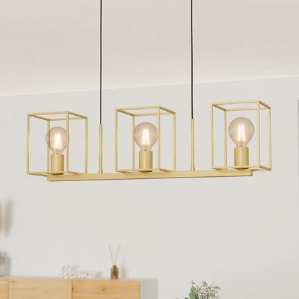 Cumiole pendant light, 3-bulb