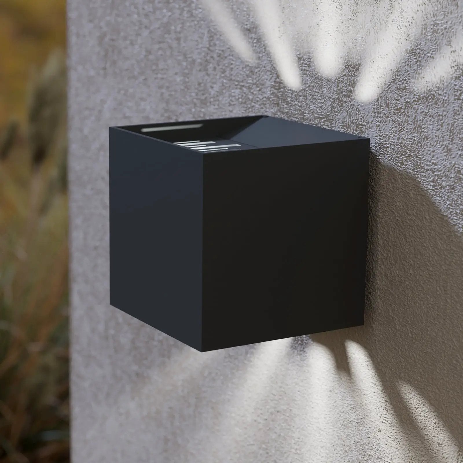 Calpino 2 LED wall light, black