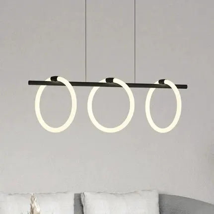 Caranaco LED pendant light, 3-bulb
