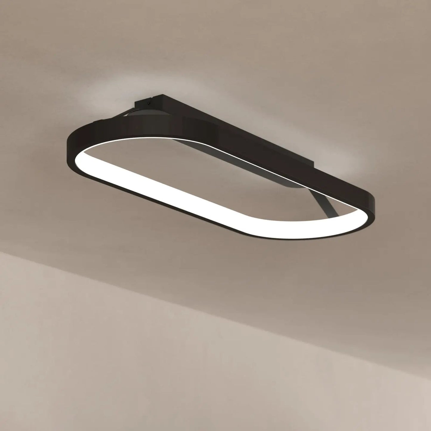 Codriales LED ceiling light, black