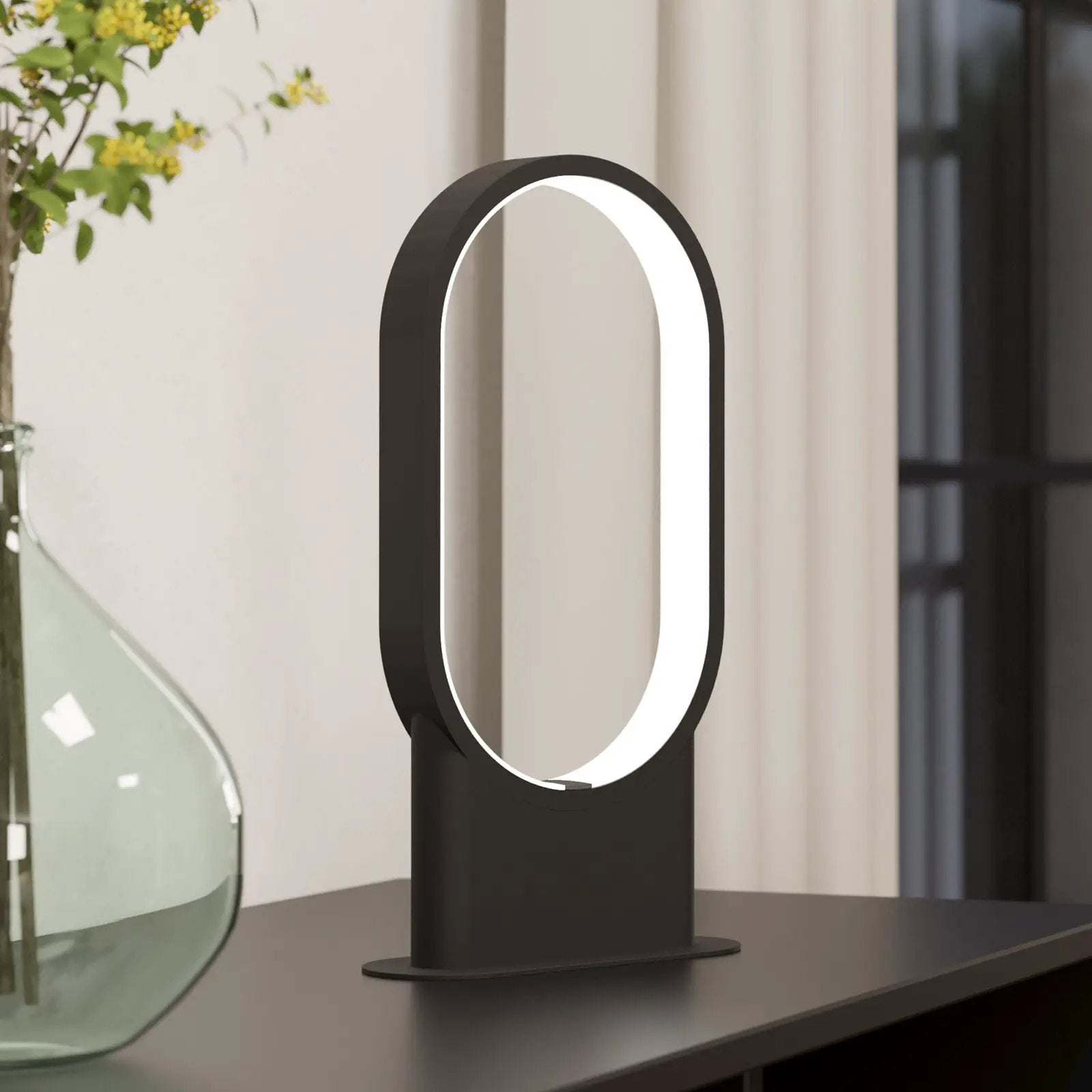 Codriales LED table lamp, black