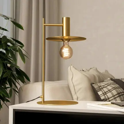 Escandell table lamp brushed brass