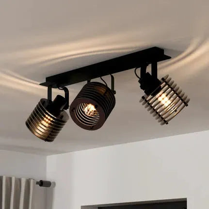 Segovia ceiling light, 3-bulb