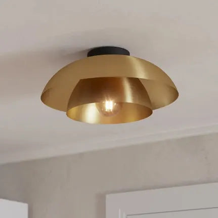 Cenciara ceiling light, brushed brass