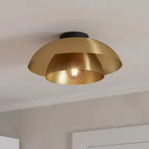 Cenciara ceiling light, brushed brass