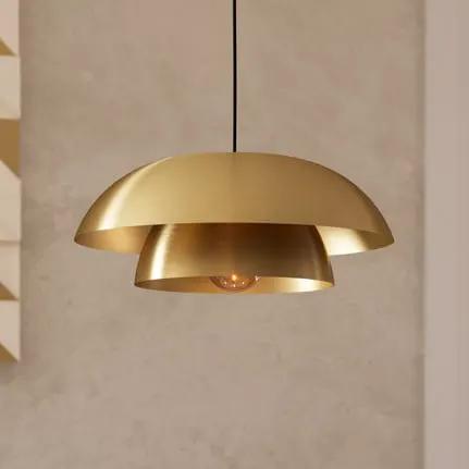Cenciara pendant light, brushed brass
