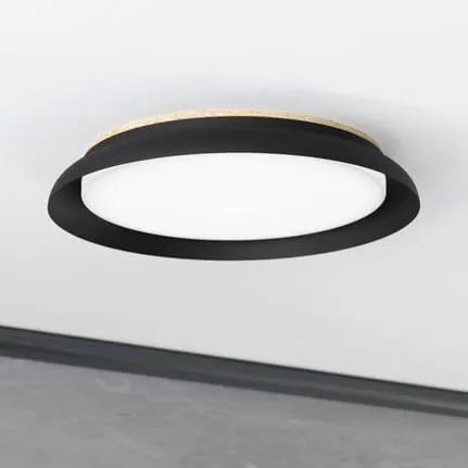 Penjamo LED ceiling light Ø 46.5 cm, black
