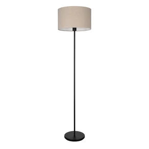 Feniglia floor lamp, linen lampshade, natural