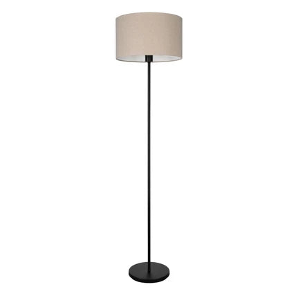 Feniglia floor lamp, linen lampshade, natural