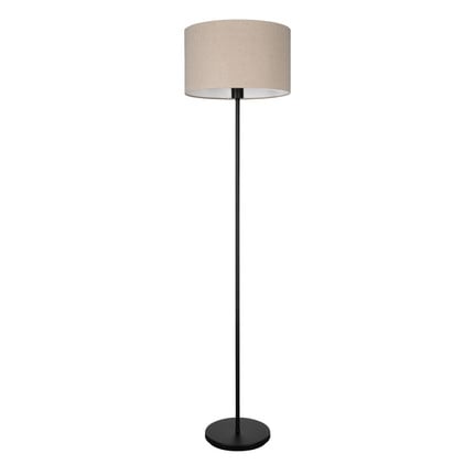 Feniglia floor lamp, linen lampshade, natural