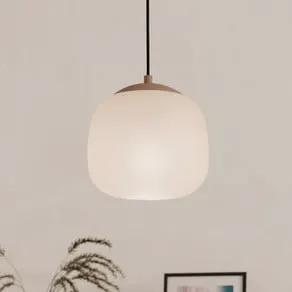 Cominio pendant light taupe/sand, 1-bulb