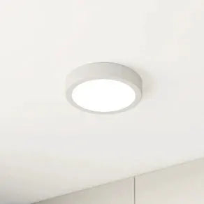 LED surface-mounted panel Fueva 5 IP20 830 white Ø16cm