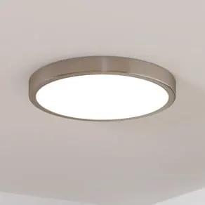 LED surface-mounted panel Fueva 5 IP20 830 nickel Ø28.5cm
