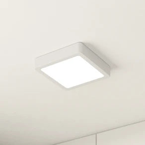 LED surface-mounted panel Fueva 5 IP20 830 white 16x16cm