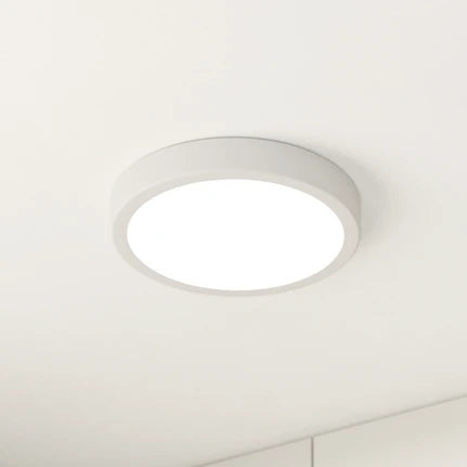 LED ceiling lamp Fueva 5 IP44 3000K white Ø21cm