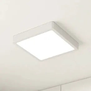 LED ceiling lamp Fueva 5 IP44 3000K white 21x21cm