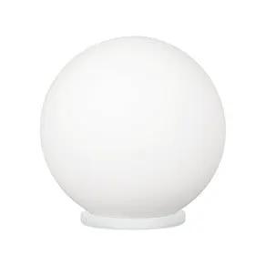 Rondo table lamp, Ø 20 cm, white