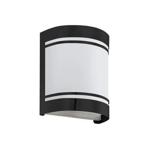 Cerno outdoor wall light, black