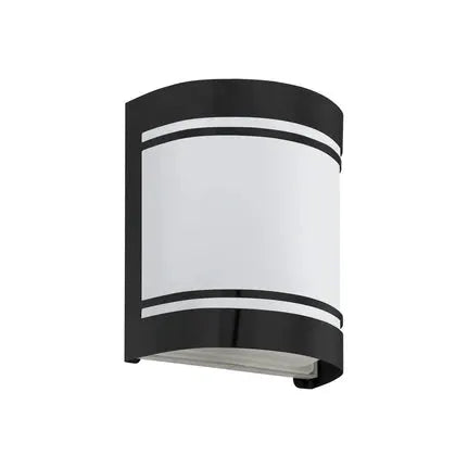 Cerno outdoor wall light, black