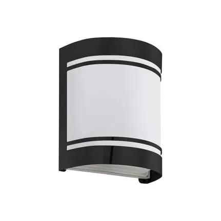 Cerno outdoor wall light, black