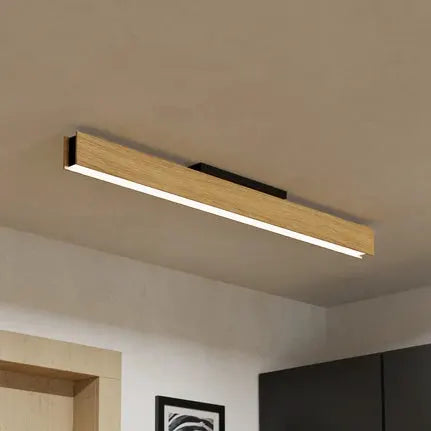 Smart ZIG LED ceiling lamp Anchorena-Z, length 123 cm, RGB CCT