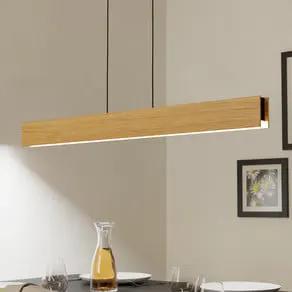 Smart ZIG LED hanging light Anchorena-Z, length 123 cm, RGB, CCT