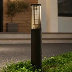 Salle pillar light, height 46.5 cm, black, aluminium