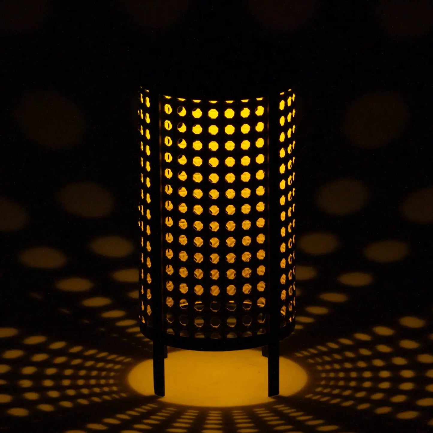 LED table lamp 48929, height 26 cm, black/beige