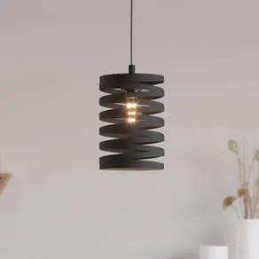 Cremella pendant light, Ø 18 cm, black, steel