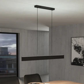 EGLO connect LED pendant light Andreas-Z, black, steel