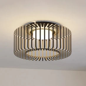 EGLO connect LED ceiling light Ginestrone-Z, black, aluminium
