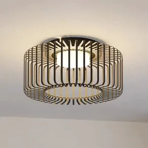 EGLO connect LED ceiling light Ginestrone-Z, black, aluminium