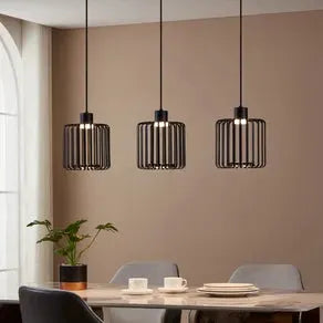 EGLO connect LED pendant light Ginestrone-Z, 3-bulb, black