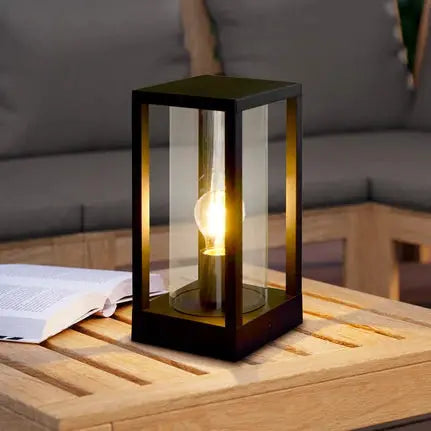 Cascinetta pillar light, width 15 cm, black, metal