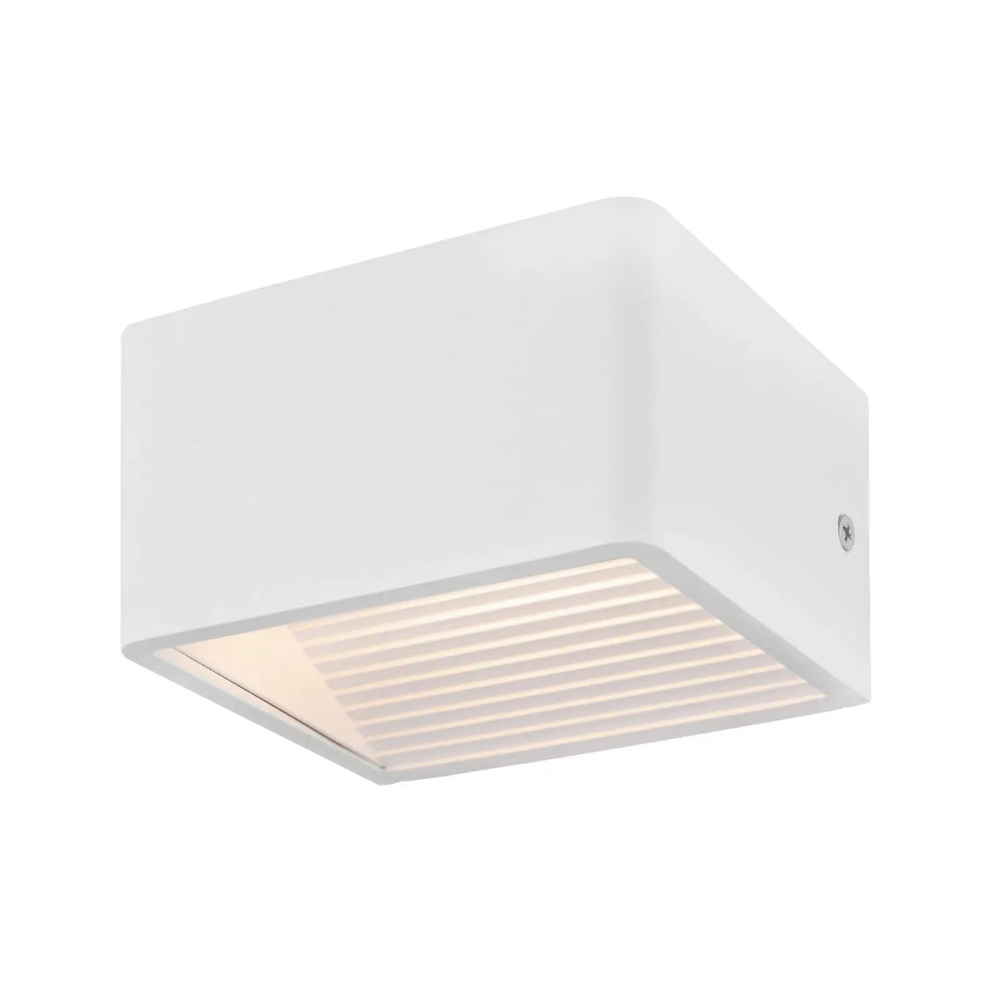Doninni 1 LED outdoor wall lamp, white, width 13 cm, 2-bulb