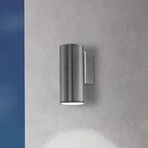 Riga wall lamp, anthracite, height 15 cm, metal