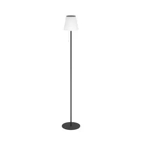 Scordiano-L Solar LED Patio Lamp, black, height 120 cm