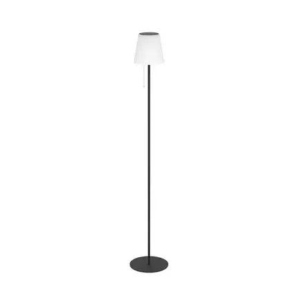 Scordiano-L Solar LED Patio Lamp, black, height 120 cm