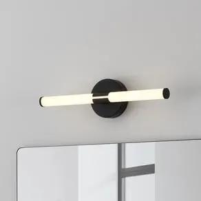 Ramola LED wall light, black, width 45 cm, IP44, CCT
