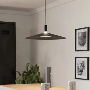 LED hanging light Conomavilla-Z, black, Ø 45 cm CCT RGB