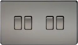 black nickel ml 10AX 4G 2-way Switch - Black Nickel - black nickel ml 10AX 4G 2-way Switch - Black Nickel