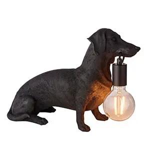 Endon Lighting Dachshund Table - Matt Black - Endon Lighting Dachshund Table - Matt Black