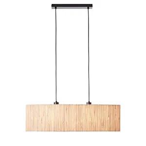Endon Lighting Longshore 2lt Linear Pendant - Endon Lighting Longshore 2lt Linear Pendant