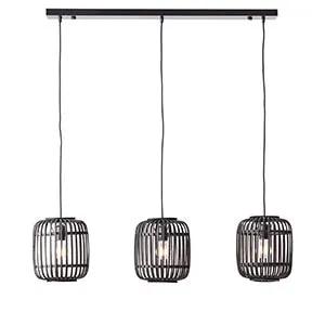 Endon Lighting Mathias 3lt Linear Pendant - Endon Lighting Mathias 3lt Linear Pendant