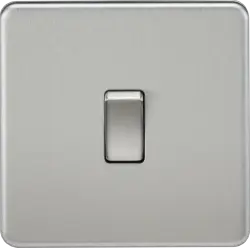 Brushed Chrome ML 20A 1G DP Switch - Brushed Chrome - Electrical Brushed Chrome ML 20A 1G DP Switch - Brushed Chrome Electrical